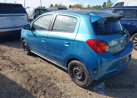 2014 Mitsubishi Mirage De from USA, damaged, VIN ML32A3HJ2EH023957